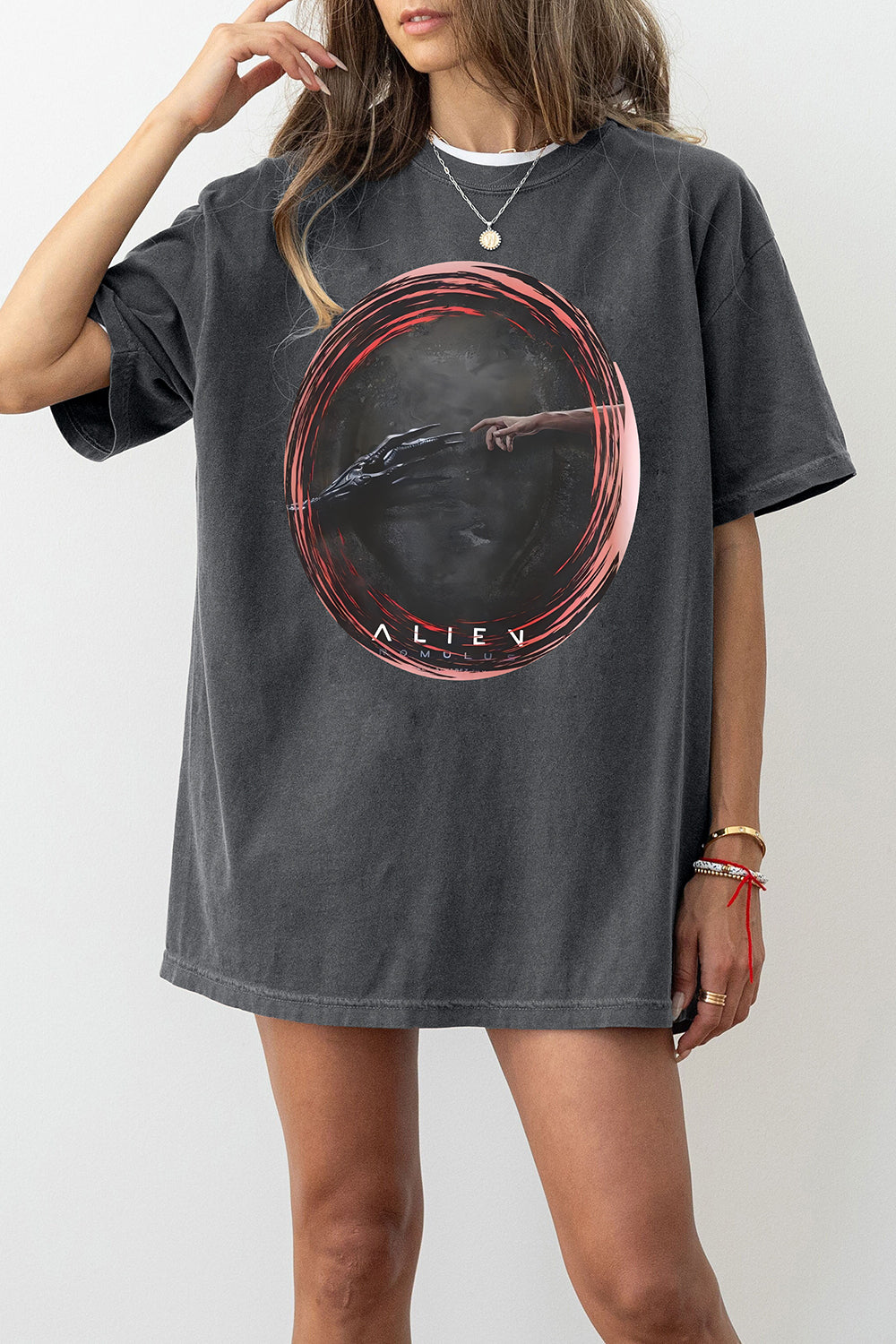 Alien Romulus Movie  Horror Tee For Women
