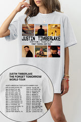 2024 Justin Timberlake Tour Shirt, Forget Tomorrow World Tour