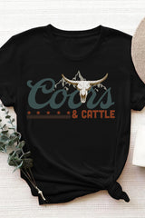 Coors & Cattle T-shirt For Women