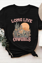 Long Live Cowgirl T-shirt For Women