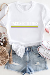 Tacos And Titties T-shirt For Women