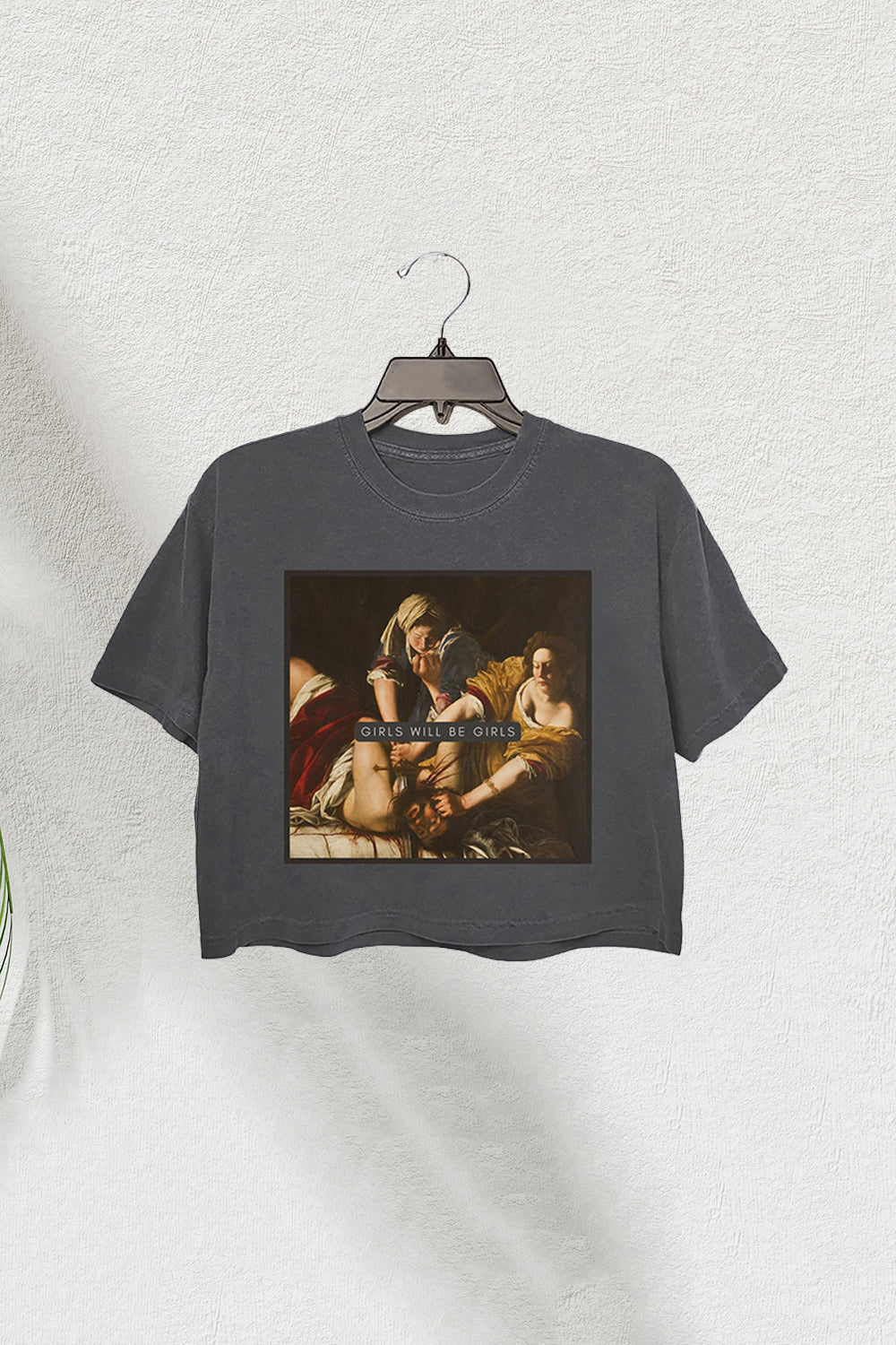 Girls Will Be Girls! Judith Beheading Holofernes Crop Top For Women